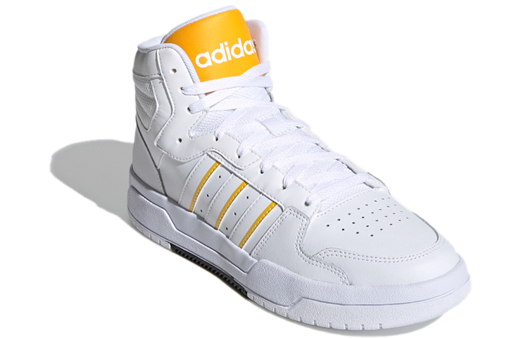 Кеды adidas neo x Entrap Mid (бело-желтые) — Белый / жёлтый — фото 3