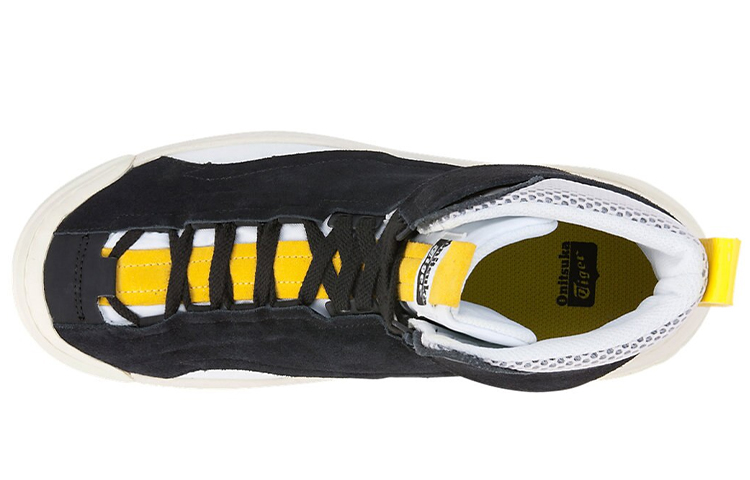 Кеды Onitsuka Tiger Chunky Runner Mt (черно-желтые) — фото 6
