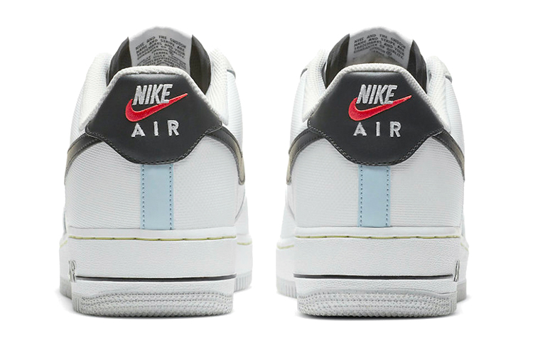Мужские кроссовки Nike Air Force 1 Fresh Perspective (красно-бело-черные) — Красный / белый / чёрный — фото 4