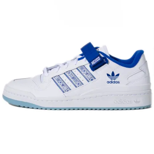 Adidas Tenis Forum Low Mexico City Cloud White Royal Blue Icey Blue