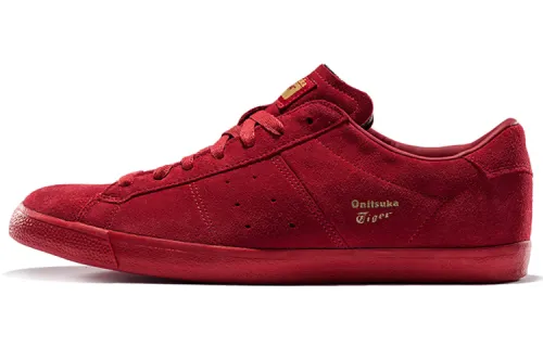 Onitsuka Tiger LawnShip Balance Abrasion Resistant Low top Skateboard Shoes Unisex Red