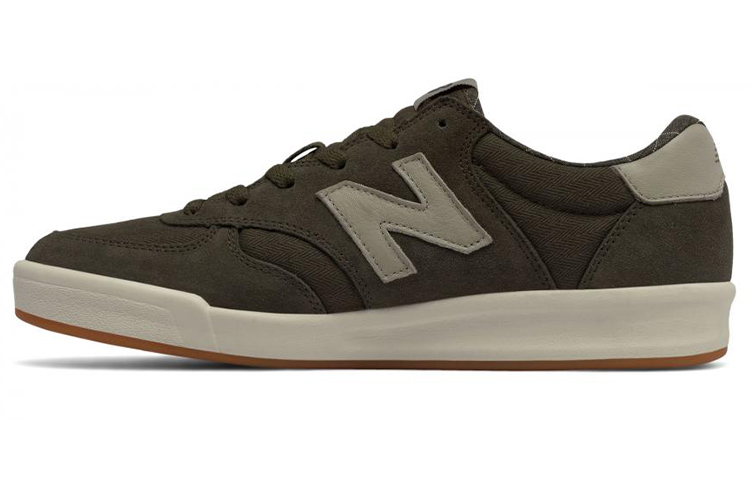 New Balance 300 Suede Skate Shoes 'Dark Olive'