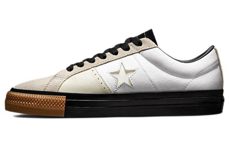Кеды Carhartt WIP x Converse One Star Pro (бело-коричневые)
