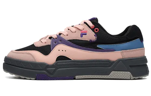 FILA FUSION Low Top Skate Sneakers 'Pink Black' Women's