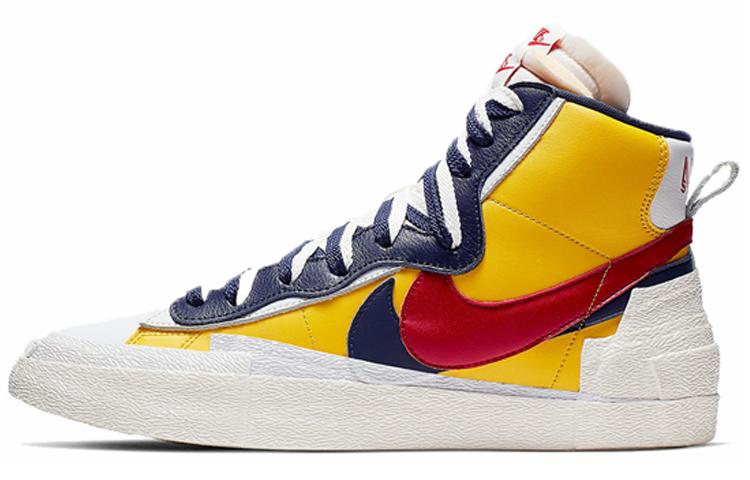 Nike X Sacai Blazer Mid 'Maize Navy'