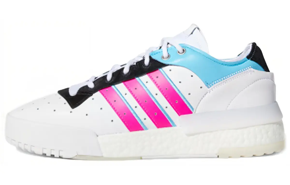 Adidas Rivalry Rm Low 'White Black Blue' Women's