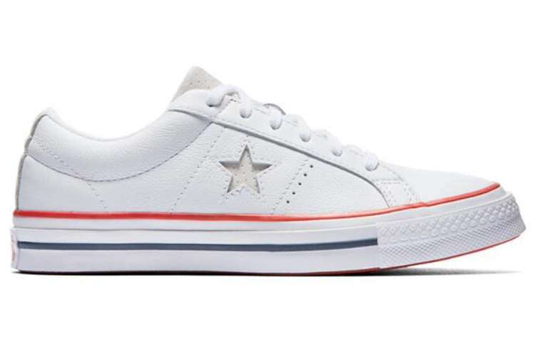 Кеды Converse One Star Low Top (белые) — фото 2