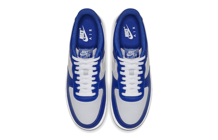 Мужские кроссовки Nike Air Force 1 Game Royal (серно-синий) — Серый / синий — фото 4