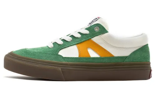 Vision Street Wear Stick Low top Skateboard Shoes Unisex Light Gray Green Ginger Yellow Multicolor