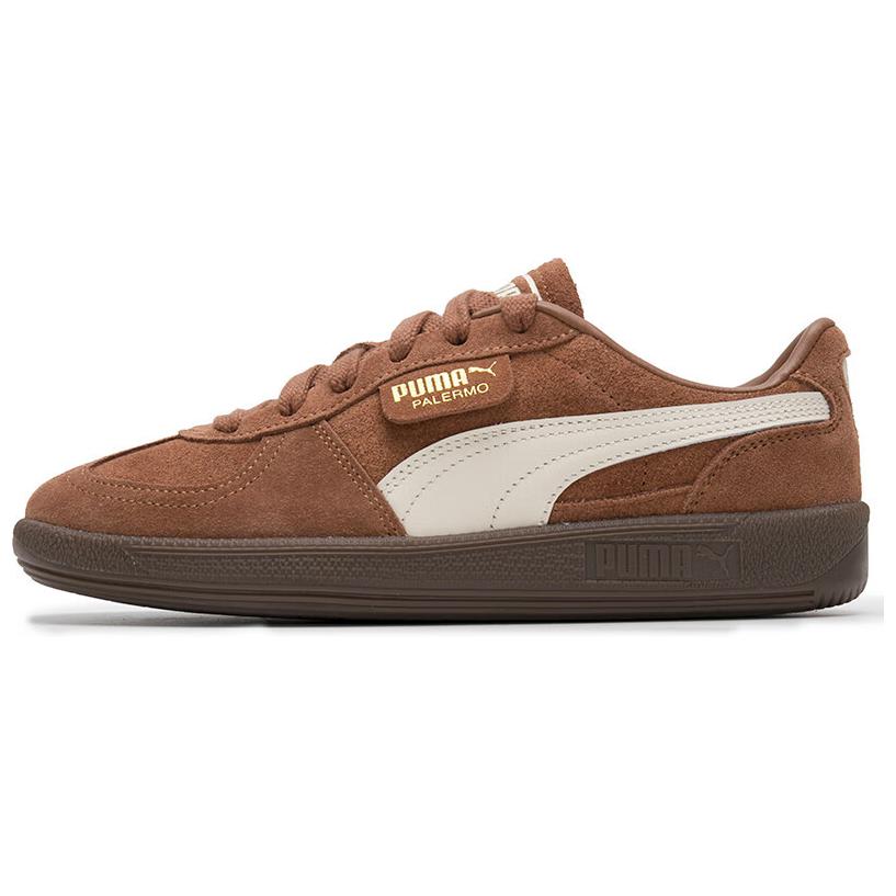 PUMA Palermo Abrasion Resistant Abrasion Resistant Low top German Army Trainers Unisex Brown