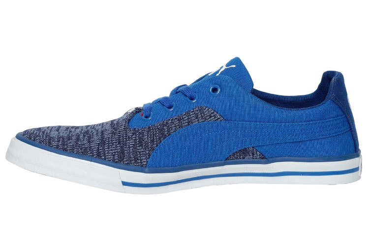 PUMA Skateboard Shoes Men's Low Top Blue