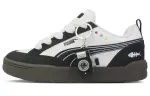 PUMA Park Lifestyle Hearty Engraving Slip Resistant Abrasion Resistant Low top Skateboard Shoes Unisex Black White