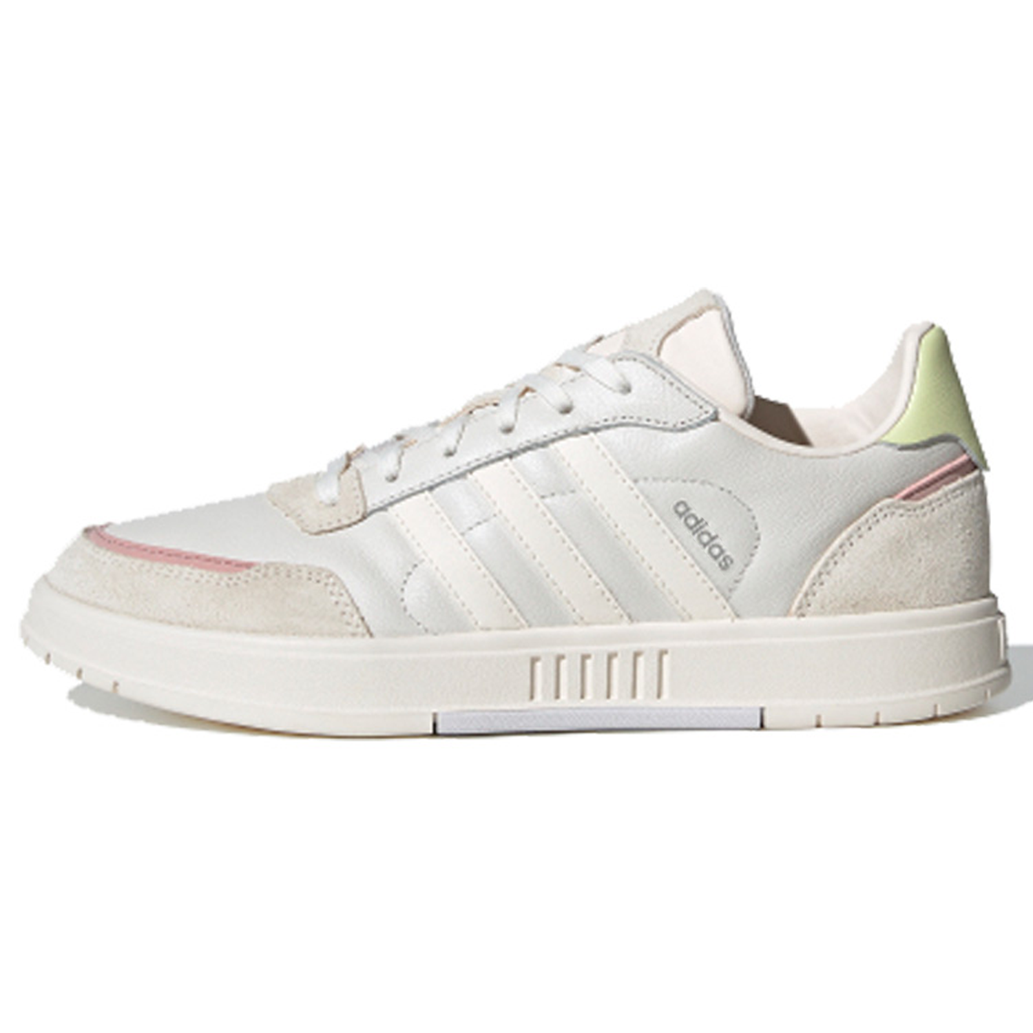 Женские кеды adidas Courtmaster (бело-коричневый)