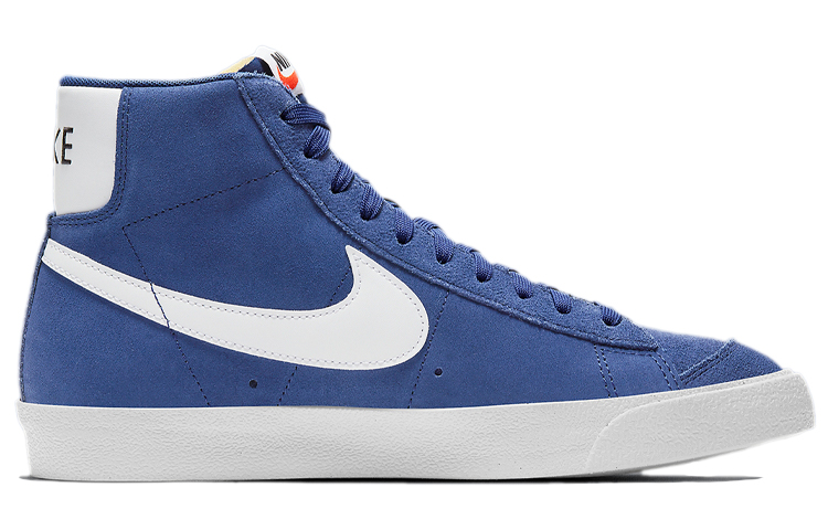 Кеды Nike Blazer 77 Suede (сине-белые) — Синийбелый — фото 2