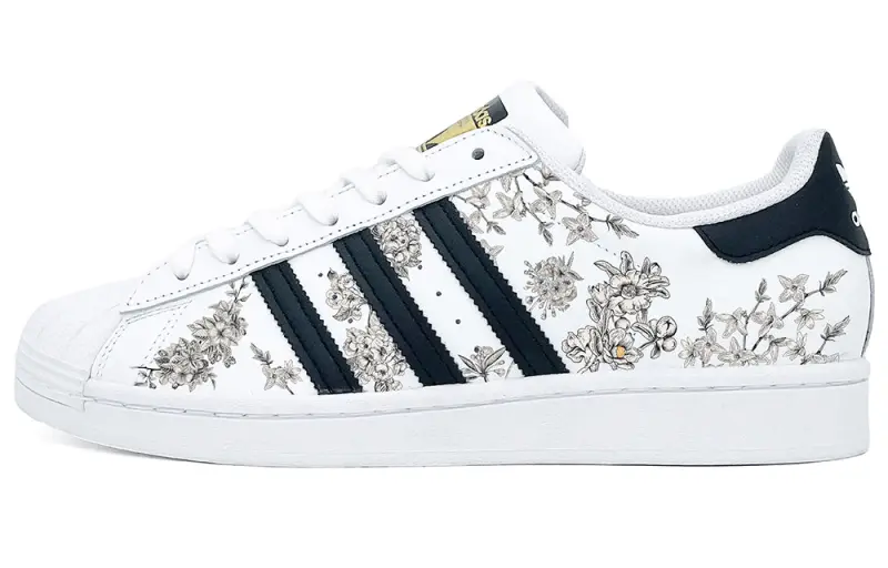 Adidas Originals Superstar Collection Low top Skateboard Shoes Unisex White