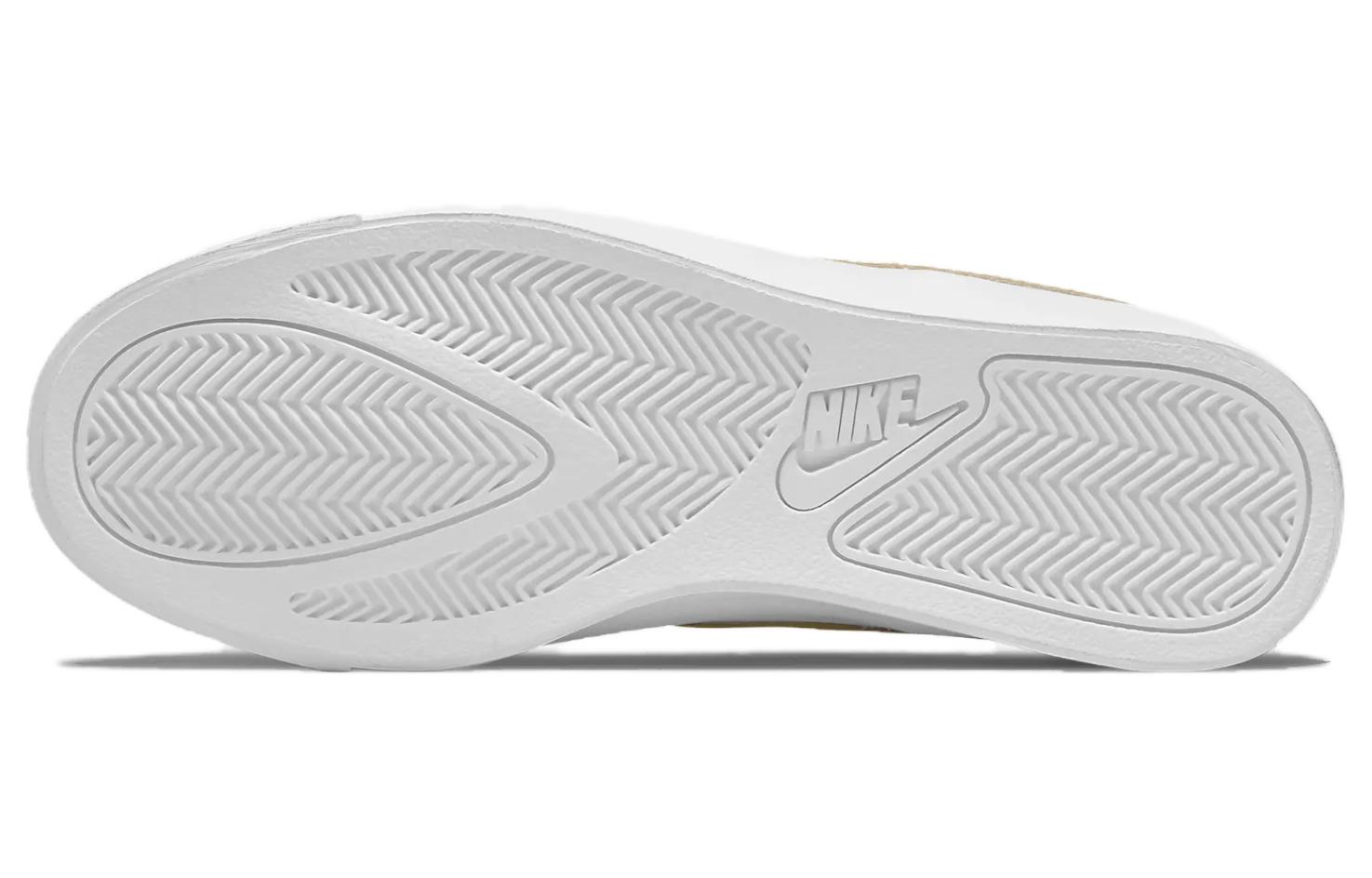 Женские кеды Nike Court Royale AC (бело-золотые) — фото 5