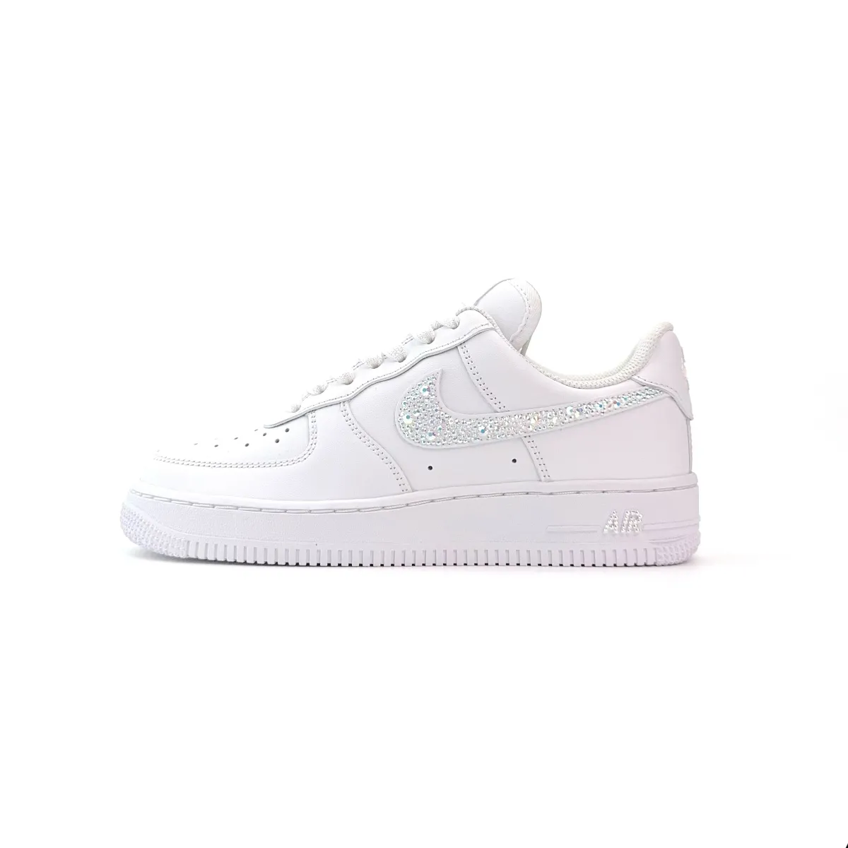 Nike Air Force 1 Slip Resistant Abrasion Resistant Low top Skateboard Shoes Unisex White