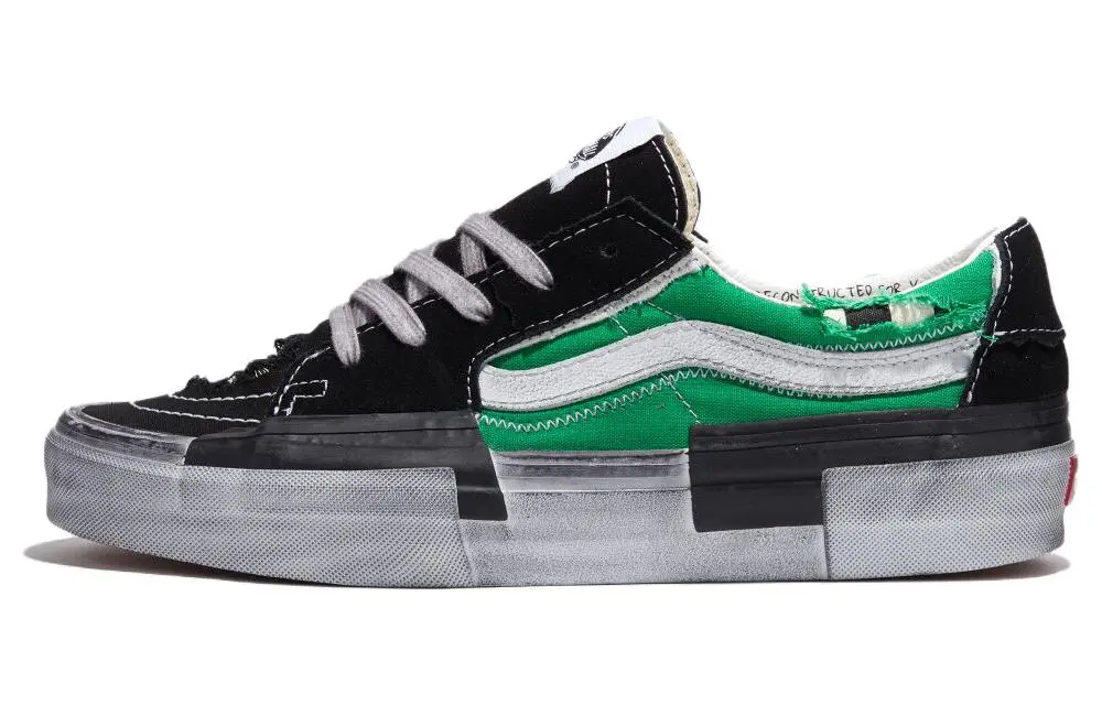 Vans Sk8 Low Reconstruct 'Black Green'