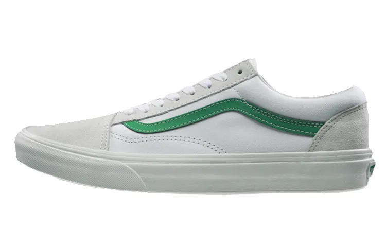Old Skool Vans 'Vintage Sport - White Kelly Green'