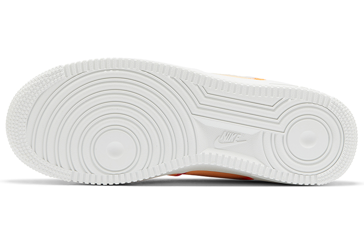 Женские кроссовки Nike Air Force 1 07 LX (бело-оранжевый) — Белыйоранжевый — фото 6