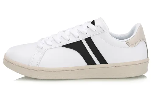 Li Ning Skateboard Shoes Unisex Low Top White/Black