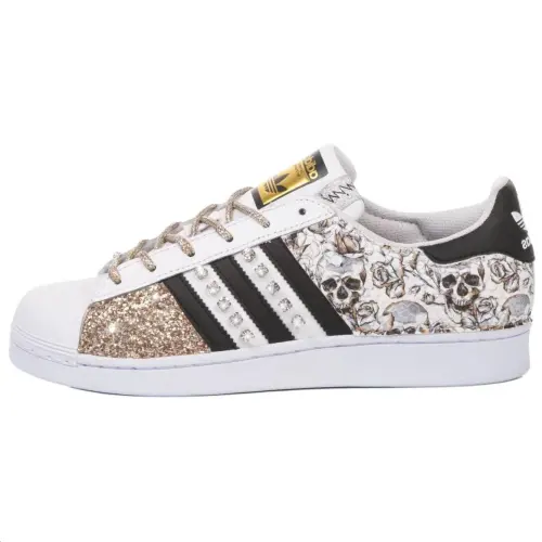 Adidas Originals SUPERSTAR Low top Skateboard Shoes Women's White