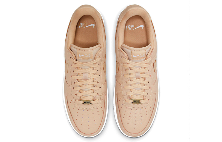 Мужские кроссовки Nike Air Force 1 Low Craft "Vachetta Tan" (светло-коричневые) — 淡棕/白 — фото 4