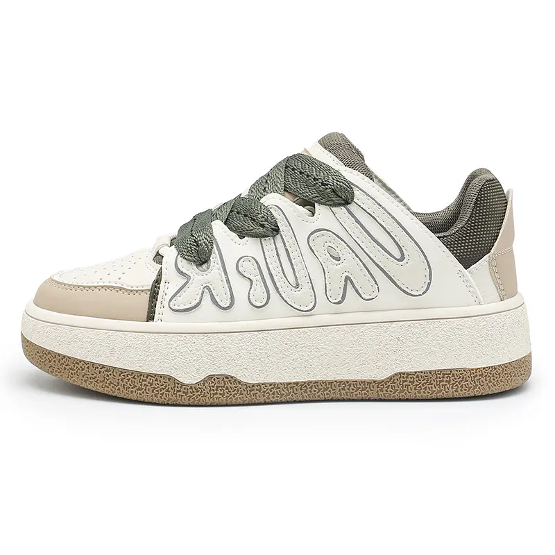 K bird Textile, Synthetic Leather Slip Resistant, Abrasion Resistant, Lightweight Low top Skateboard Shoes Women's