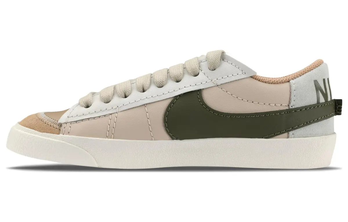 Nike Blazer Low 77 Jumbo Sanddrift Medium Olive Women's