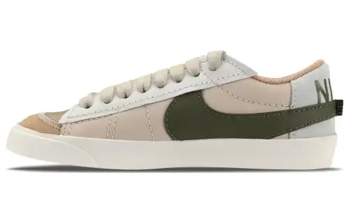 Nike Blazer Low 77 Jumbo Sanddrift Medium Olive Women's
