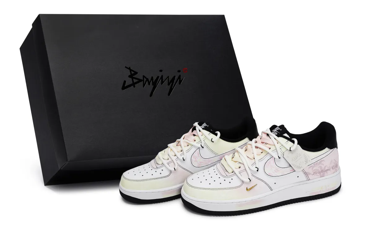 Nike Air Force 1 811 Manufacturing, Perfume Lily, Special Shoe Box Lightweight Low top Skateboard Shoes