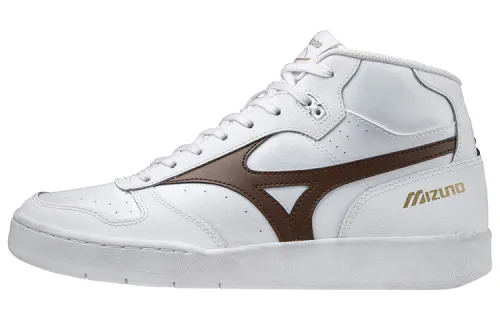 Mizuno Skateboard Shoes Unisex Mid Top White
