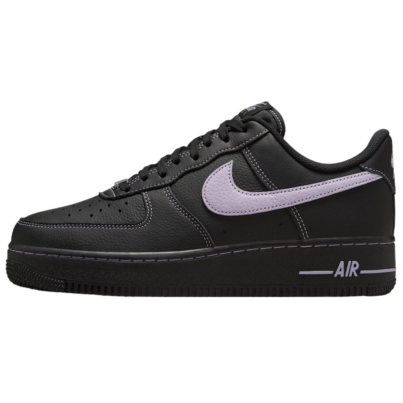 Кроссовки Nike Air Force 1 Low (черный / светло-фиолетовый)