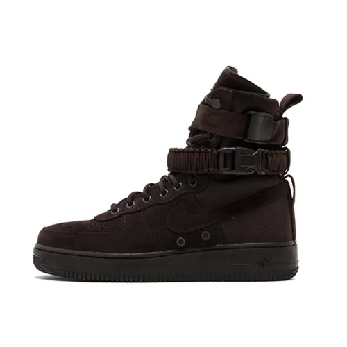 Nike Sf Air Force 1 High Velvet Brown