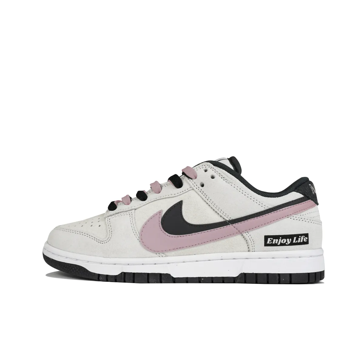 Nike Dunk Low top Skateboard Shoes Unisex Gray Pink