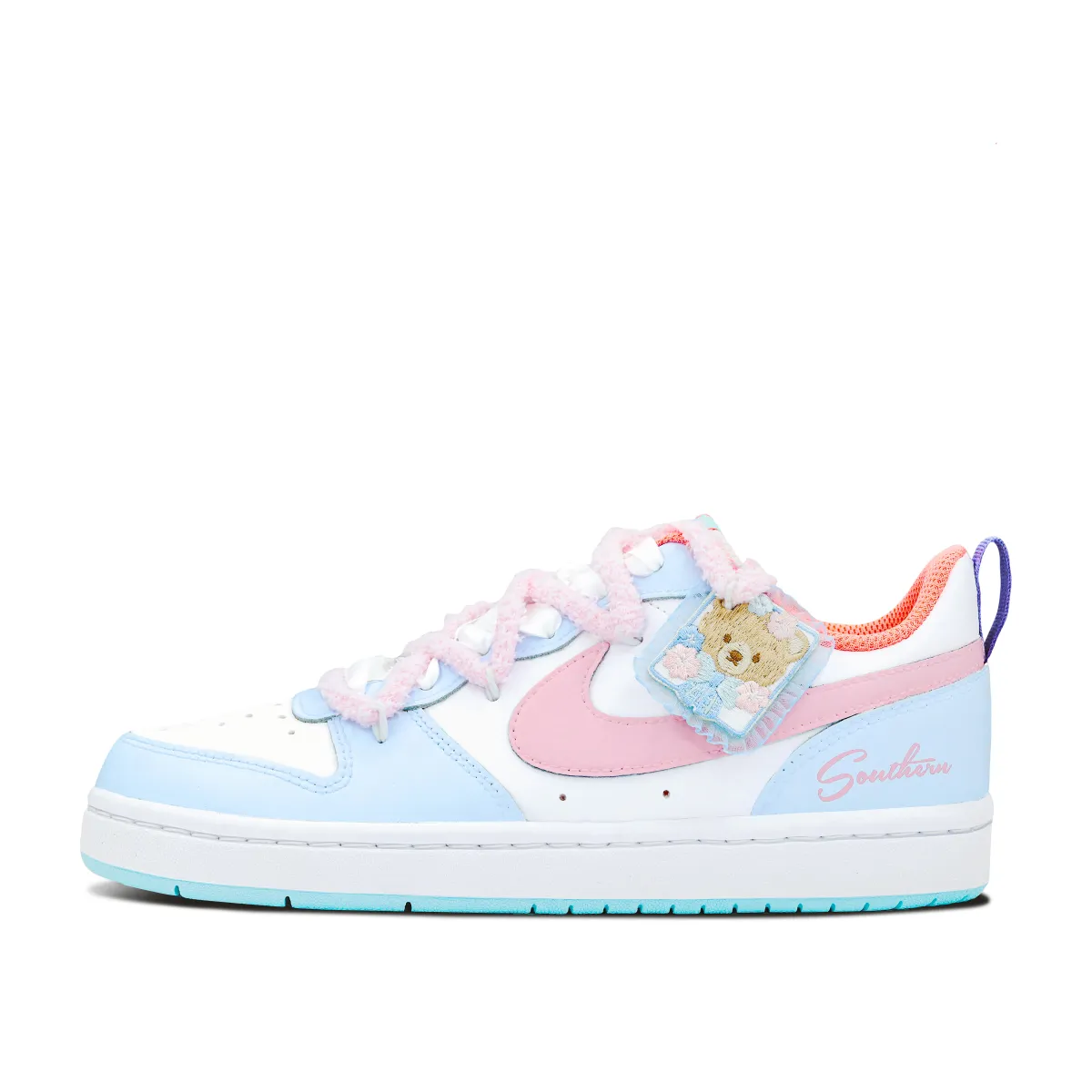 Nike Court Borough Whale Heart, Little Bear Candy Wrapper Slip Resistant Lightweight Non slip Lightweight Low top