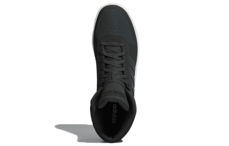 Мужские кеды adidas neo HOOPS 2.0 Mid (черные) — фото 5