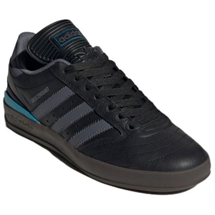 Мужские кеды adidas originals CRUSTAR (черно-серые) — фото 2