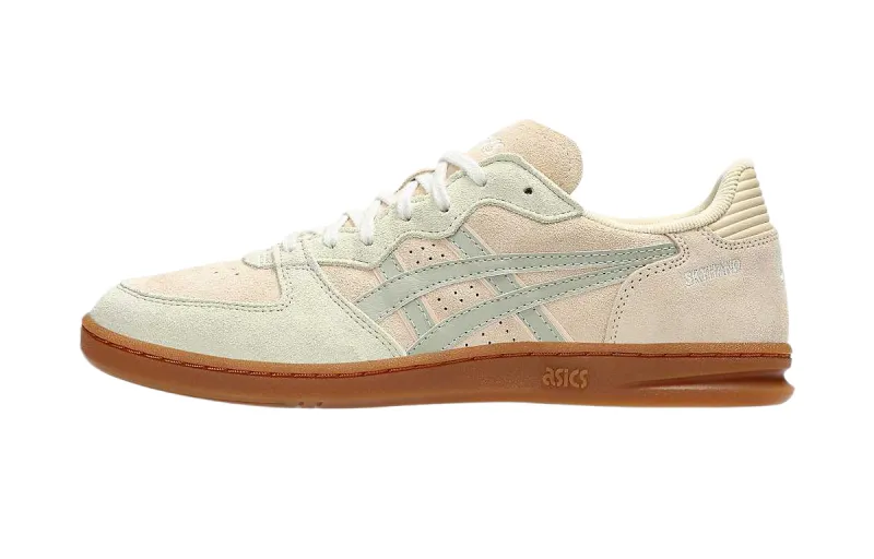 ASICS SKYHAND OG Suede Cushioning Impact Resistance Low top Skateboard Shoes Unisex Beige