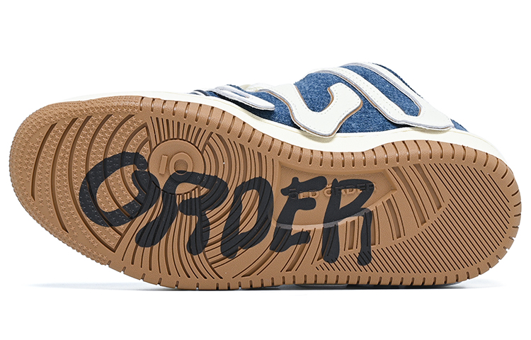OLD ORDER x Disney Skater 001 Woody Low top Skateboard Shoes Unisex White Blue