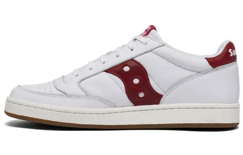 saucony Jazz Court White Red