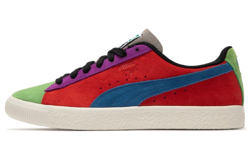 Кеды PUMA PUMA Clyde Clyde Culture (красно-зелено-синие)