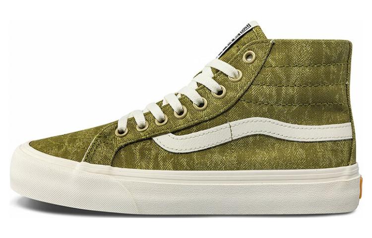 Унисекс кеды Vans Vans SK8 38 VR3 (зелено-белый)