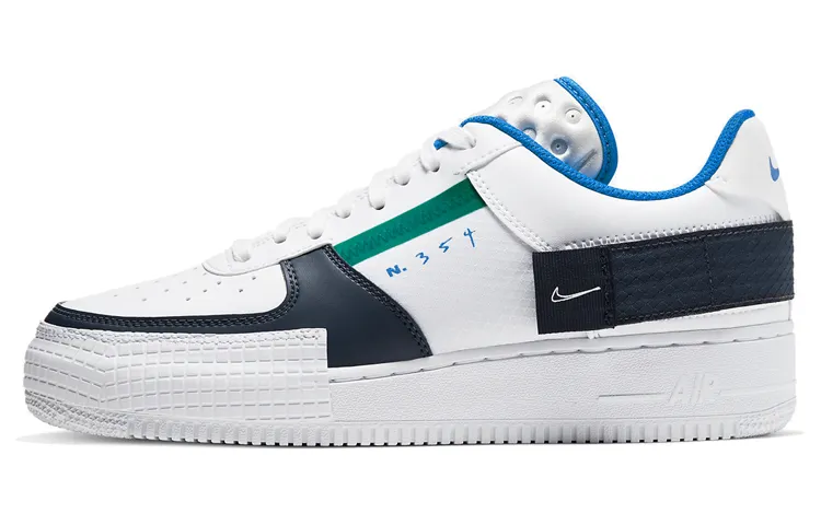 Nike Air Force 1 Type White Obsidian