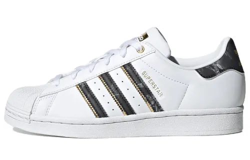 Adidas Wmns Superstar 'White Black Gold Metallic' Women's
