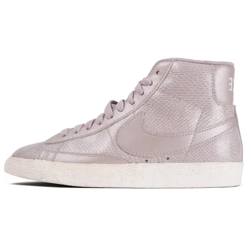 Nike Blazer Mid Slip Resistant Abrasion Resistant High top Skateboard Shoes Women's Pink
