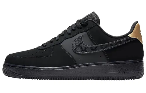 Nike Air Force 1 Low 'Matte Black Gold'