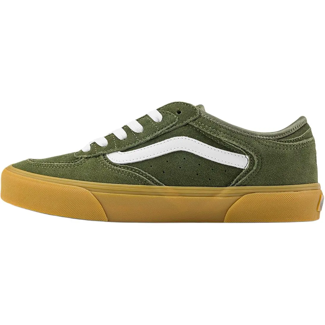 Vans Rowley Abrasion Resistant Low top Skateboard Shoes Unisex Green