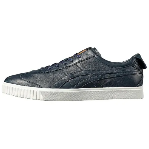 Onitsuka Tiger MEXICO 66 Coverage Slip Resistant Low top Skateboard Shoes Unisex Dark Blue