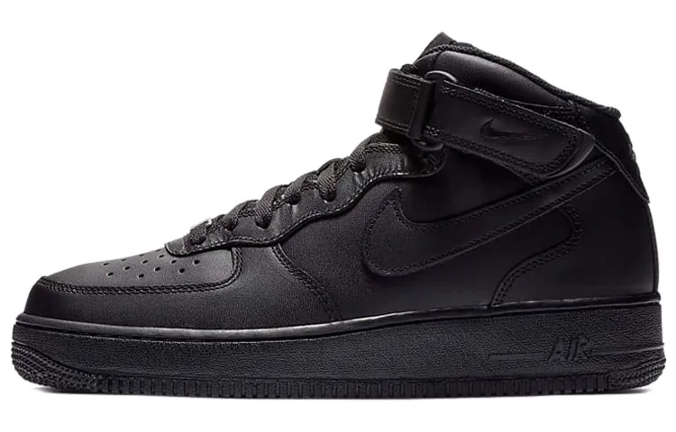 Nike Air Force 1 Mid '07 'Triple Black 2016'